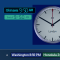 viewer checking livestream time zones with laptop calendar and world clock